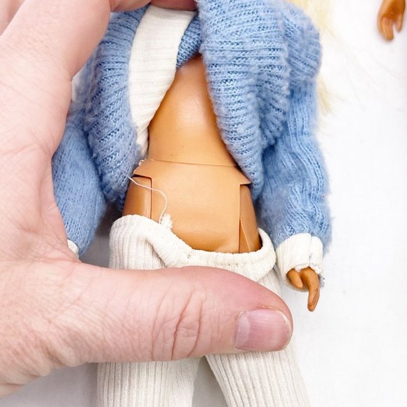 Barbie Vintage 1966 Dolls Lot Of 2 Blonde Hair Damage And Flaws Twist Turn Waist - Picture 5 of 16